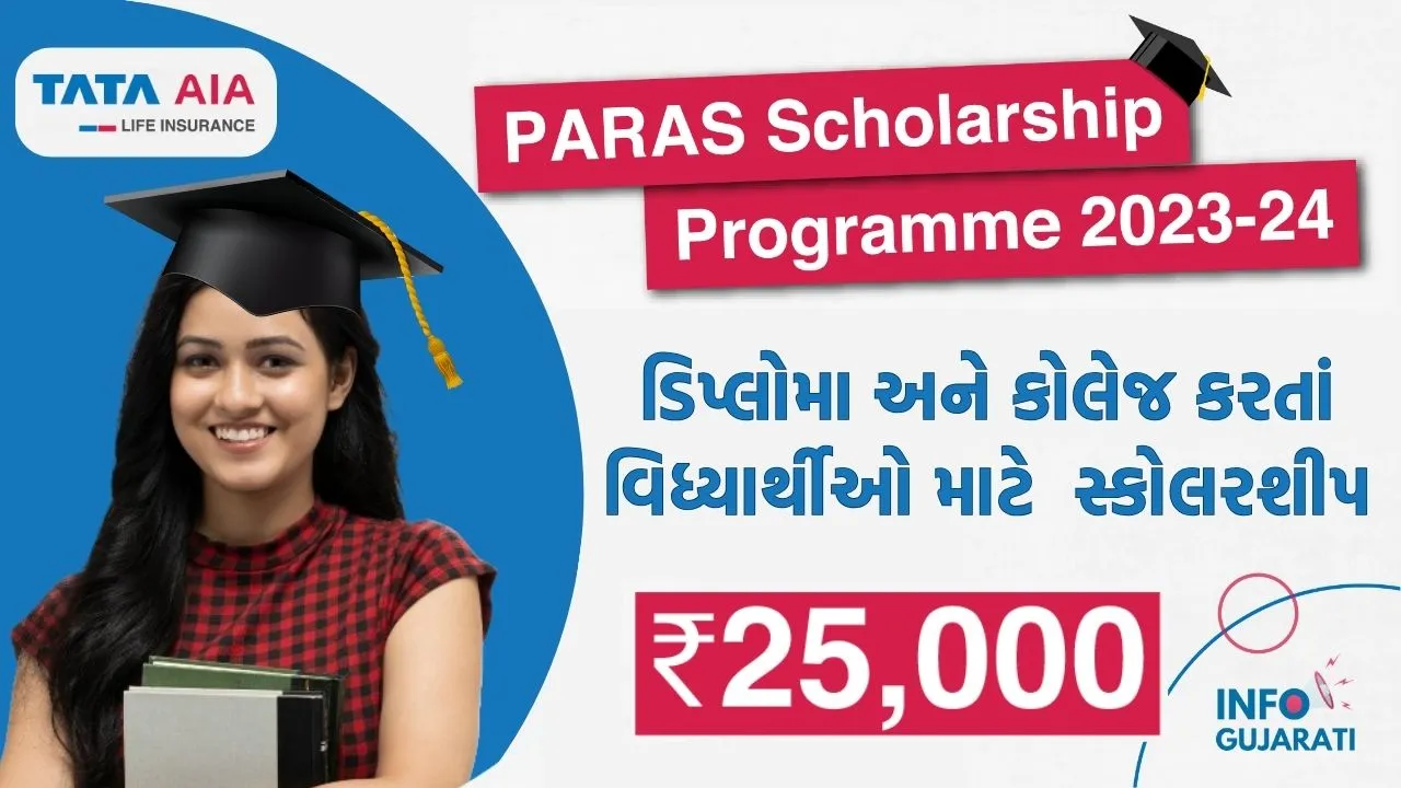 Tata AIA PARAS Scholarship 2023