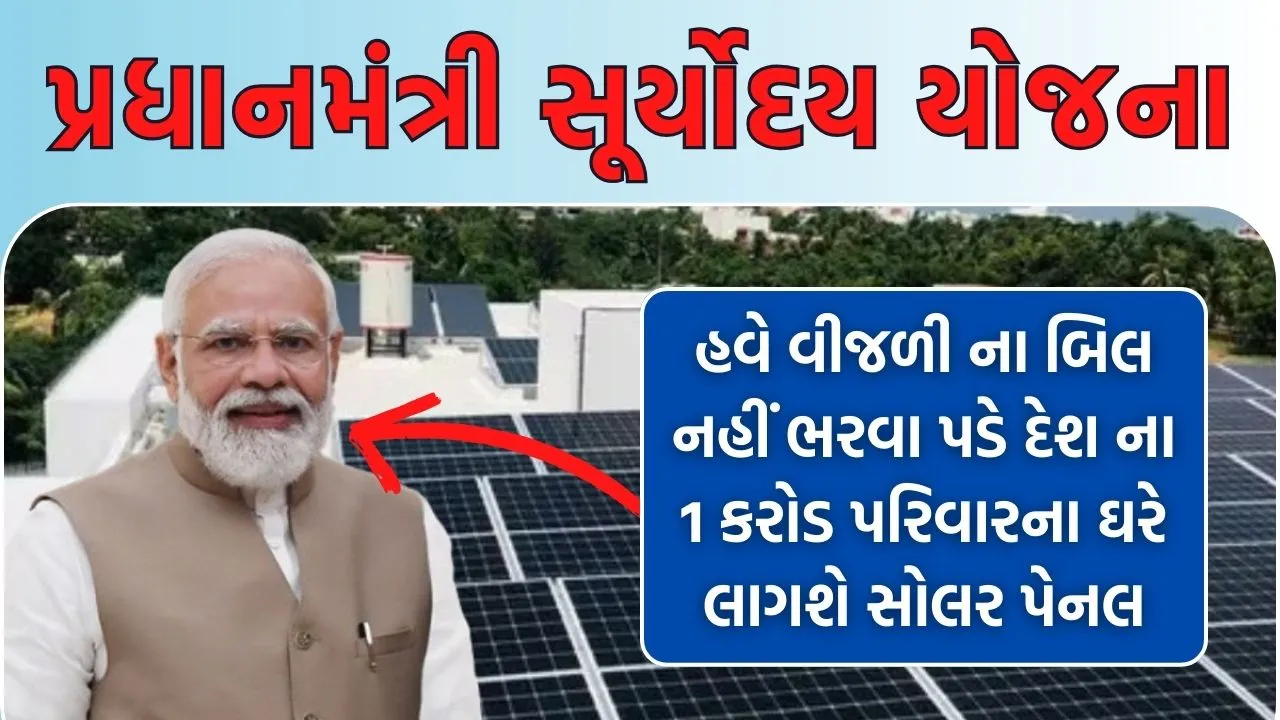 Pradhan Mantri Suryoday Yojana In Gujarati