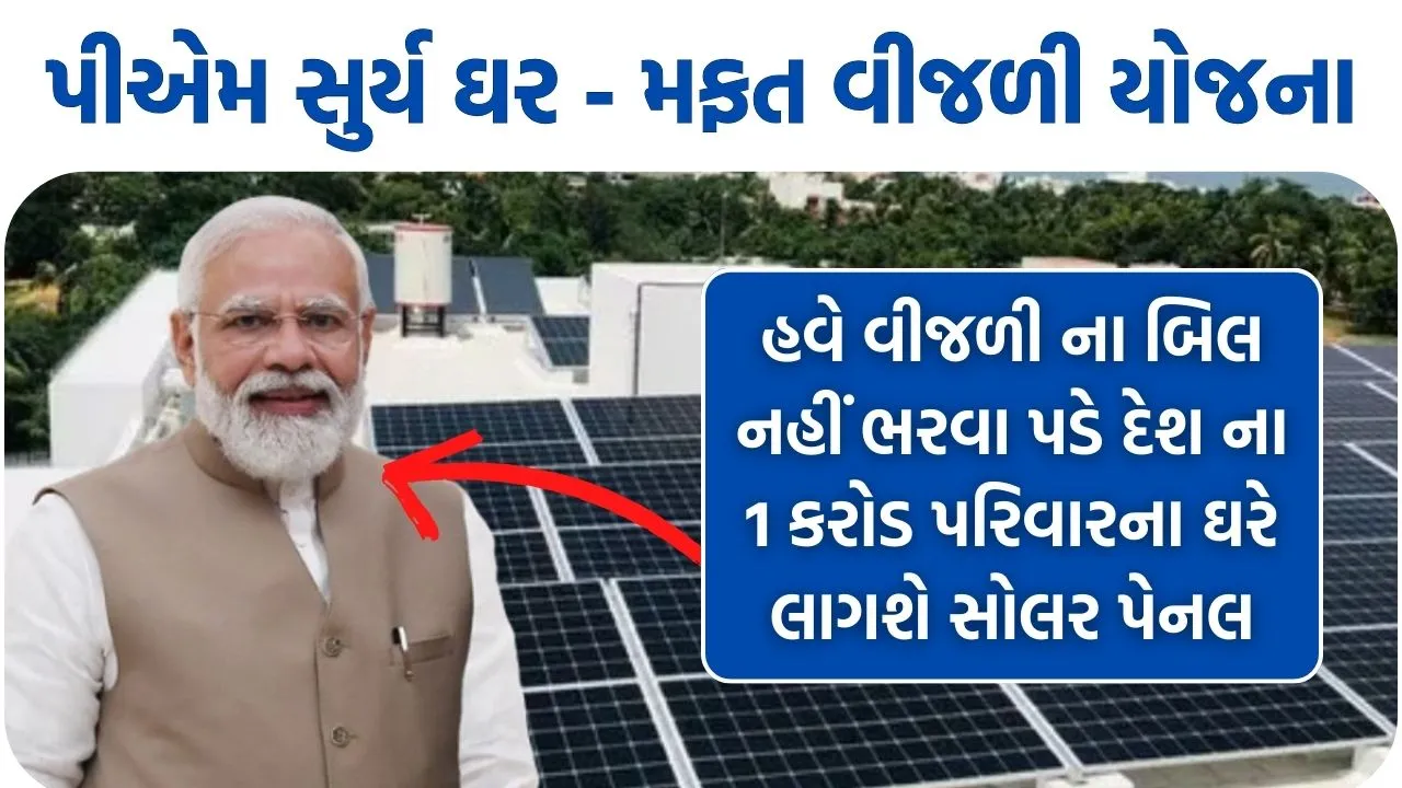 PM Surya Ghar Yojana Gujarati